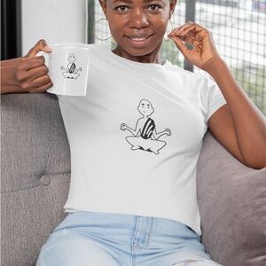 Meditating Buddha Unisex T-shirt